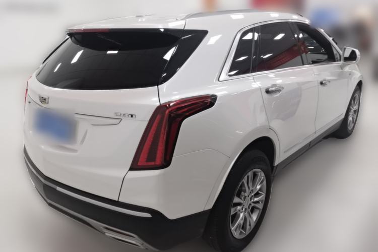 Used Cadillac XT5 2021 2.0T Two-Wheel Drive Luxury Version Rear Right 45 Deg