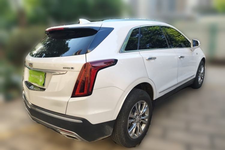 Used Cadillac XT5 2021 28T Four-Wheel Drive Luxury Version Rear Right 45 Deg