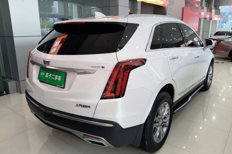Used Cadillac XT5 2021 2.0T Two-Wheel Drive Luxury Version Rear Right 45 Deg
