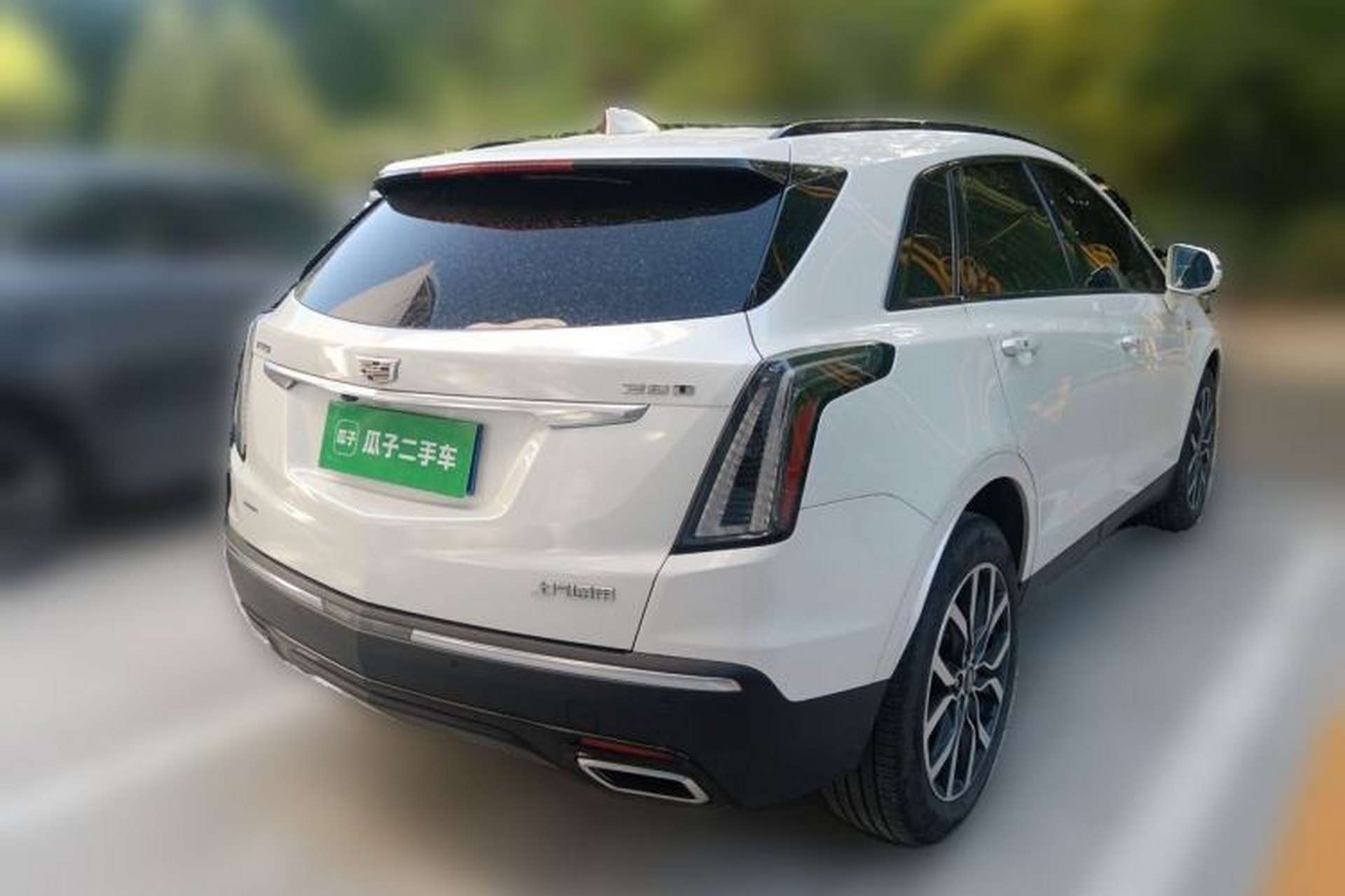 Used Cadillac XT5 2021 28T Four-Wheel Drive Leading Sport Model Rear Right 45 Deg