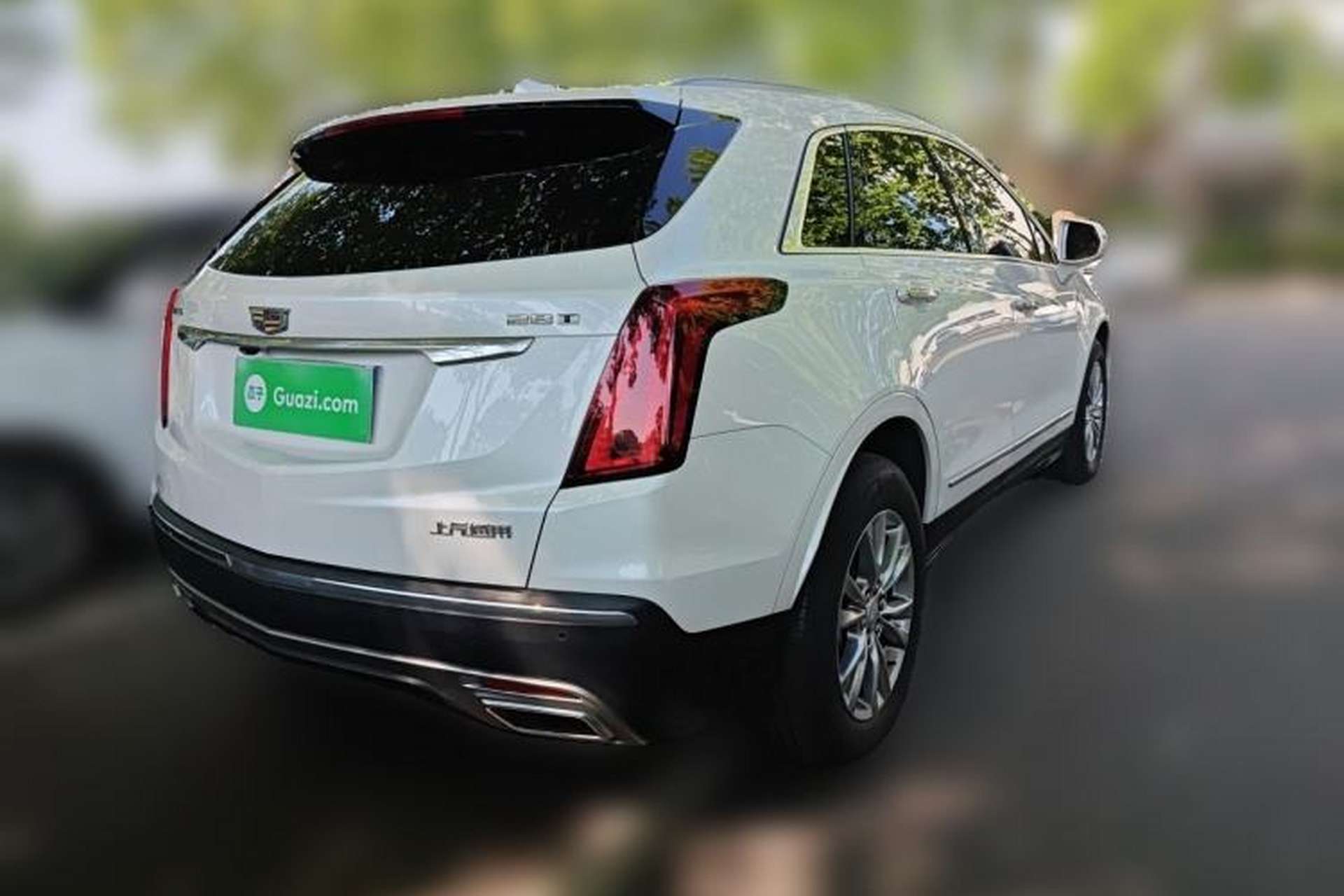 Used Cadillac XT5 2021 2.0T Two-Wheel Drive Luxury Version Rear Right 45 Deg