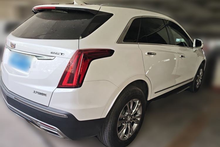 Used Cadillac XT5 2021 2.0T Two-Wheel Drive Luxury Version Rear Right 45 Deg
