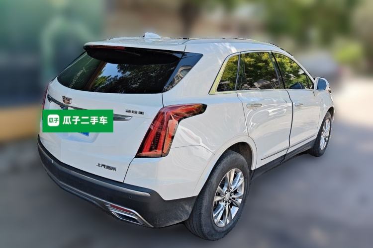 Used Cadillac XT5 2021 2.0T Two-Wheel Drive Luxury Version Rear Right 45 Deg