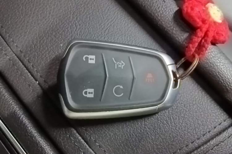 Used Cadillac XT5 2021 2.0T Four-Wheel Drive Luxury Version Vehicle Key