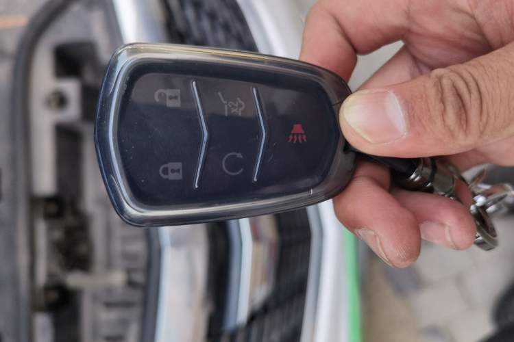Used Cadillac XT5 2021 2.0T Four-Wheel Drive Luxury Version Vehicle Key