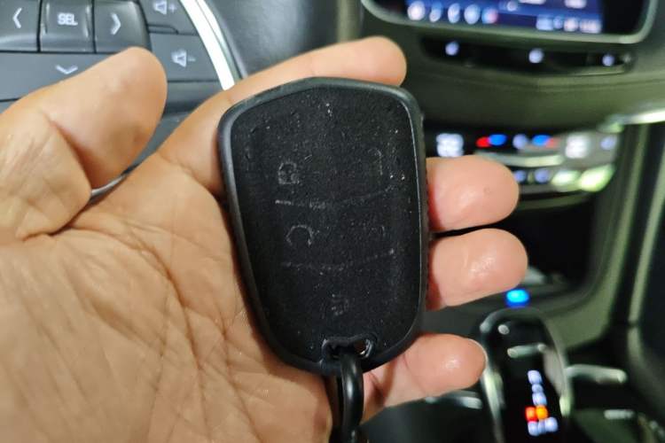Used Cadillac XT5 2021 2.0T Two-Wheel Drive Luxury Version Vehicle Key