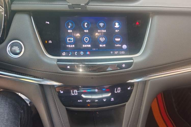 Used Cadillac XT5 2022 2.0T Four-Wheel Drive Luxury Version (Hummingbird Edition) Audio And AC Panel