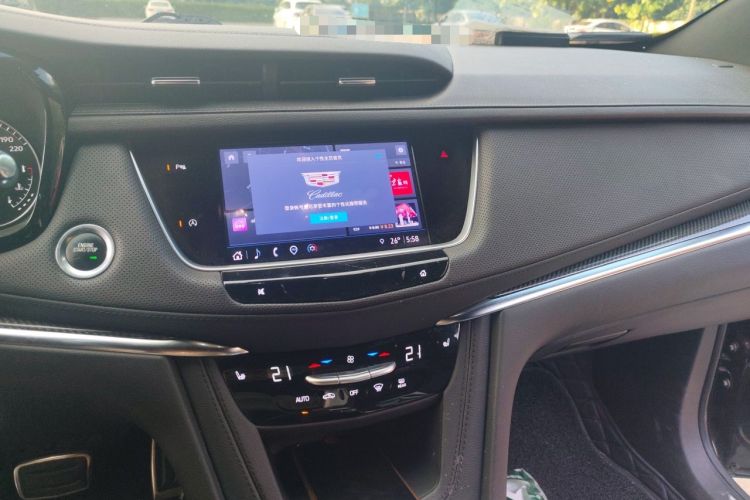 Used Cadillac XT5 2022 2.0T Four-Wheel Drive Luxury Version (Hummingbird Edition) Audio And AC Panel