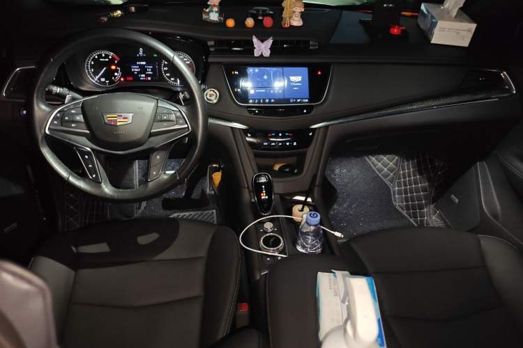 Used Cadillac XT5 2022 2.0T Four-Wheel Drive Luxury Version (Hummingbird Edition) Center Console