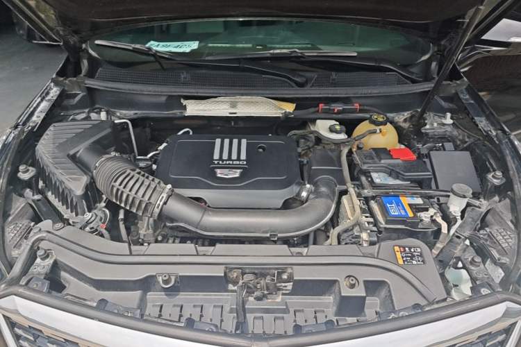 Used Cadillac XT5 2022 2.0T Four-Wheel Drive Luxury Version Engine Bay