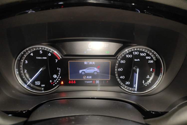 Used Cadillac XT5 2022 2.0T Four-Wheel Drive Luxury Version (Hummingbird Edition) Instrument Cluster