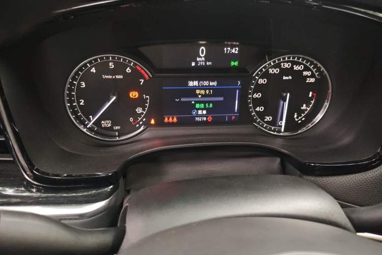 Used Cadillac XT5 2022 2.0T Two-Wheel Drive Luxury Version Instrument Cluster