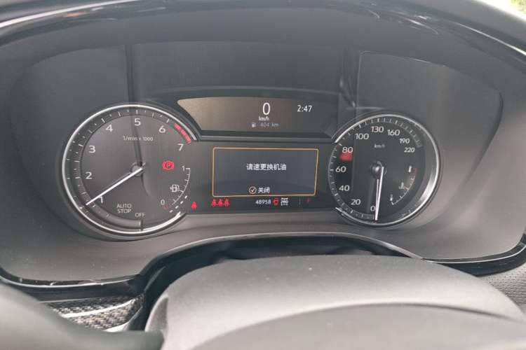 Used Cadillac XT5 2022 2.0T Four-Wheel Drive Luxury Version (Hummingbird Edition) Instrument Cluster