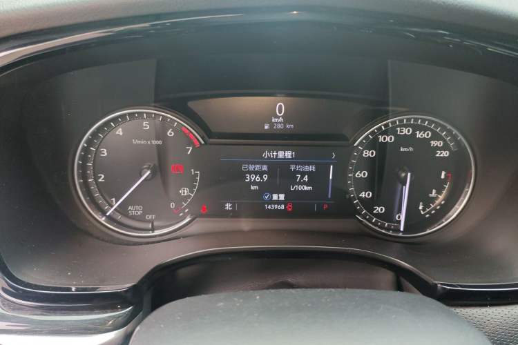 Used Cadillac XT5 2022 2.0T Two-Wheel Drive Luxury Version Instrument Cluster