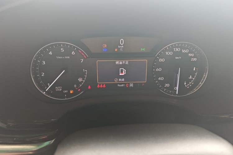 Used Cadillac XT5 2022 2.0T Four-Wheel Drive Luxury Version Instrument Cluster