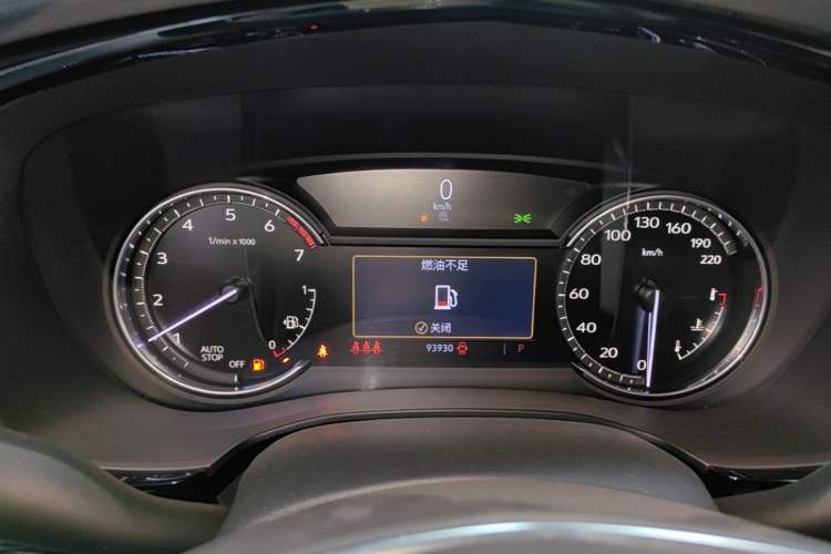Used Cadillac XT5 2022 2.0T Two-Wheel Drive Luxury Version Instrument Cluster