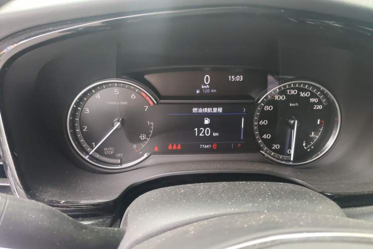 Used Cadillac XT5 2022 2.0T Two-Wheel Drive Luxury Version Instrument Cluster