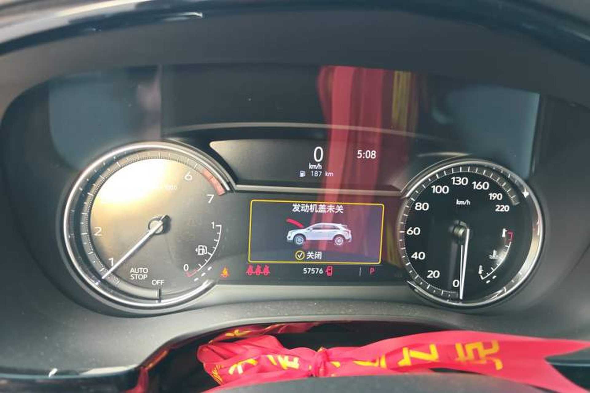 Used Cadillac XT5 2022 2.0T Two-Wheel Drive Luxury Version Instrument Cluster