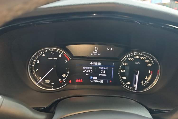 Used Cadillac XT5 2022 2.0T Four-Wheel Drive Luxury Version Instrument Cluster