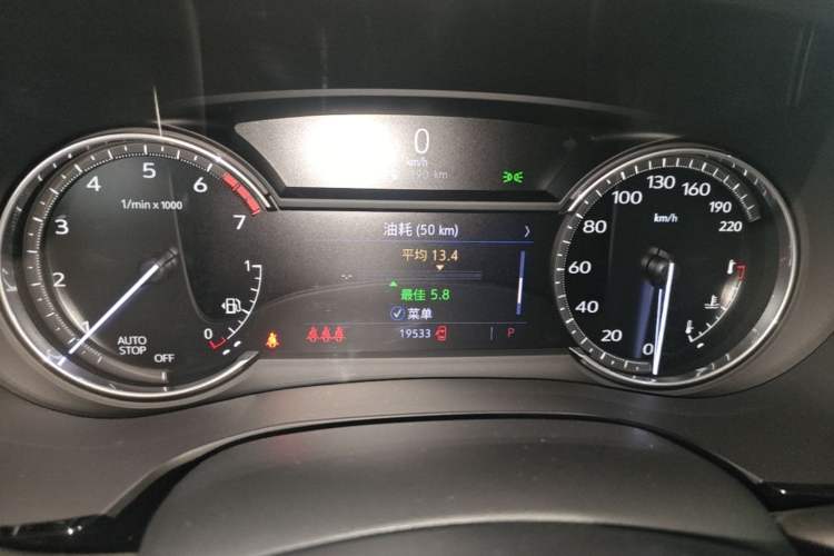 Used Cadillac XT5 2022 2.0T Two-Wheel Drive Luxury Version Instrument Cluster