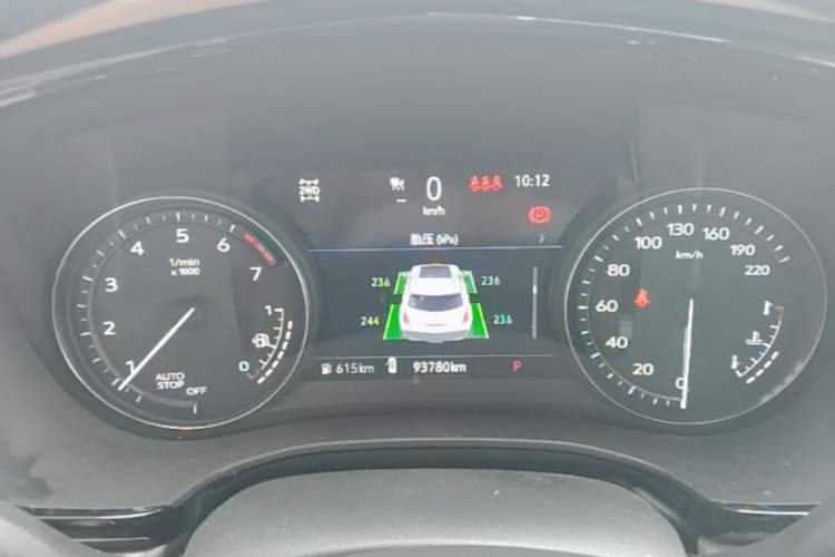 Used Cadillac XT5 2022 2.0T Four-Wheel Drive Platinum Edition Instrument Cluster