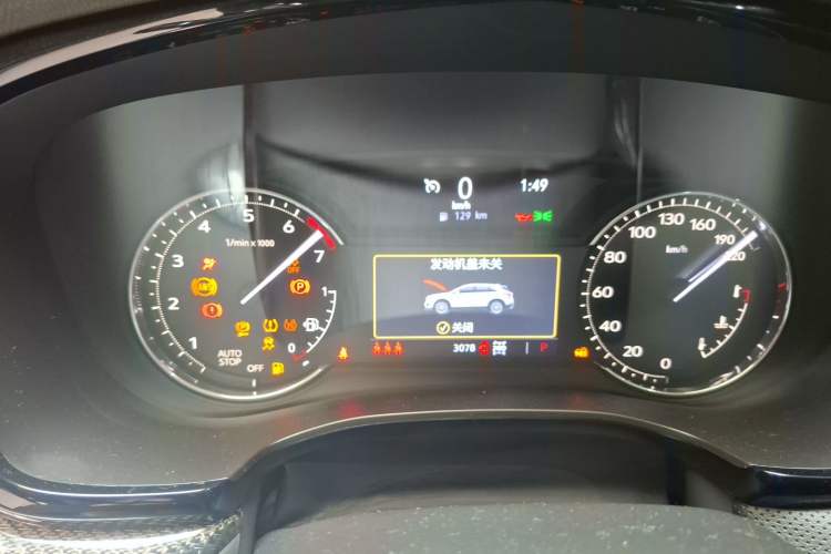 Used Cadillac XT5 2022 2.0T Four-Wheel Drive Luxury Version (Hummingbird Edition) Instrument Cluster