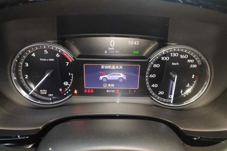 Used Cadillac XT5 2022 2.0T Two-Wheel Drive Luxury Version Instrument Cluster