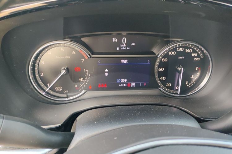 Used Cadillac XT5 2022 2.0T Four-Wheel Drive Luxury Version Instrument Cluster