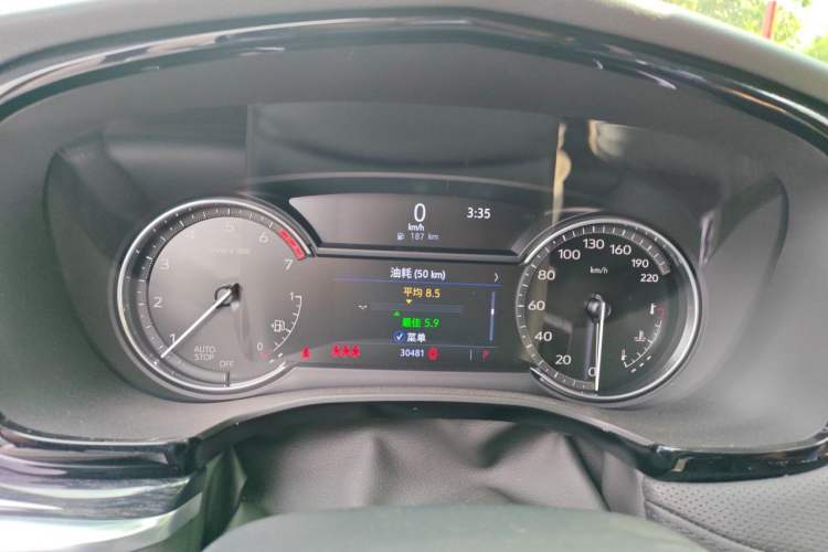Used Cadillac XT5 2022 2.0T Four-Wheel Drive Luxury Version Instrument Cluster