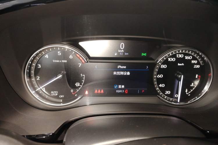 Used Cadillac XT5 2022 2.0T Two-Wheel Drive Luxury Version Instrument Cluster