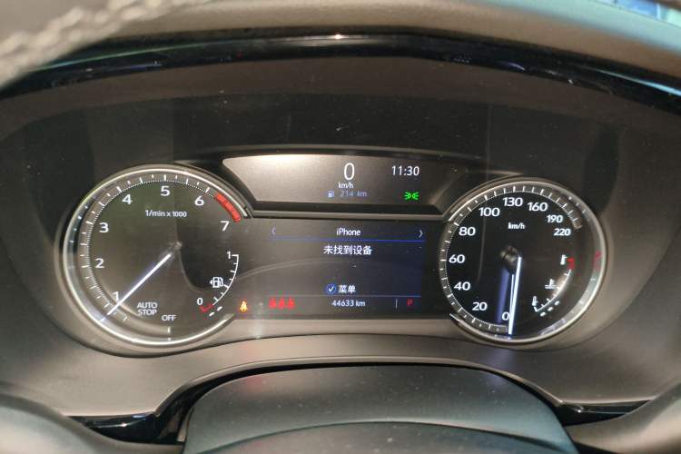 Used Cadillac XT5 2022 2.0T Two-Wheel Drive Luxury Version Instrument Cluster