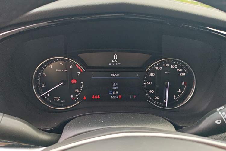 Used Cadillac XT5 2022 2.0T Two-Wheel Drive Luxury Version Instrument Cluster