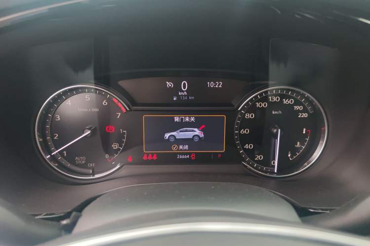 Used Cadillac XT5 2022 2.0T Two-Wheel Drive Luxury Version Instrument Cluster
