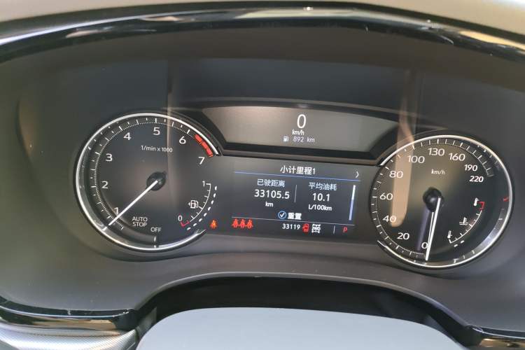 Used Cadillac XT5 2022 2.0T Four-Wheel Drive Luxury Version (Hummingbird Edition) Instrument Cluster