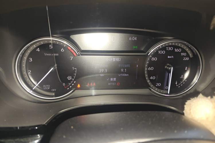 Used Cadillac XT5 2022 2.0T Two-Wheel Drive Luxury Version Instrument Cluster