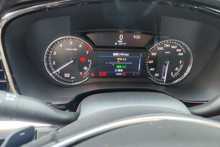 Used Cadillac XT5 2022 2.0T Two-Wheel Drive Luxury Version Instrument Cluster