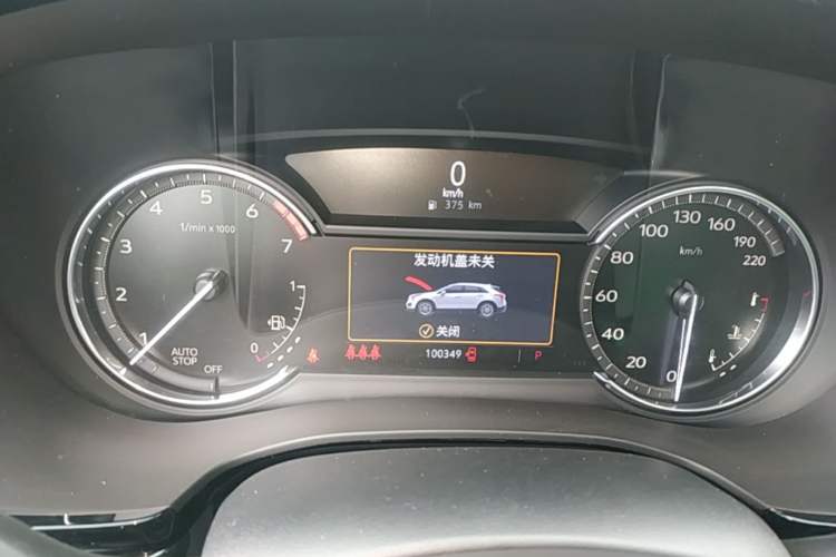 Used Cadillac XT5 2022 2.0T Two-Wheel Drive Luxury Version Instrument Cluster