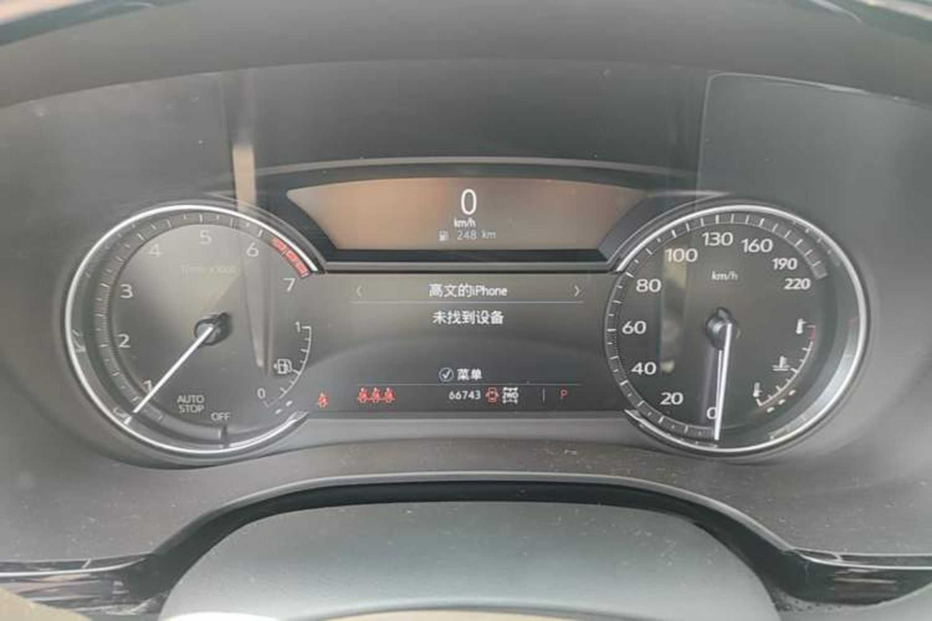 Used Cadillac XT5 2022 2.0T Four-Wheel Drive Luxury Version (Hummingbird Edition) Instrument Cluster