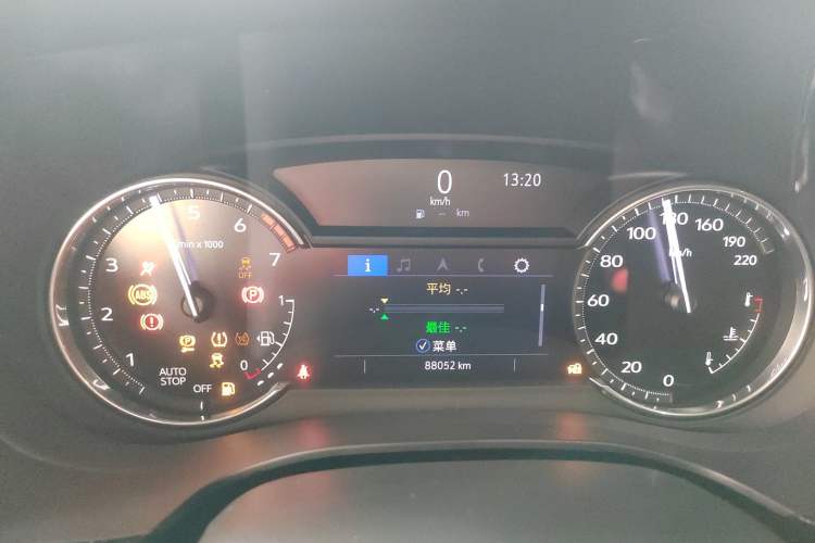Used Cadillac XT5 2022 2.0T Two-Wheel Drive Luxury Version Instrument Cluster