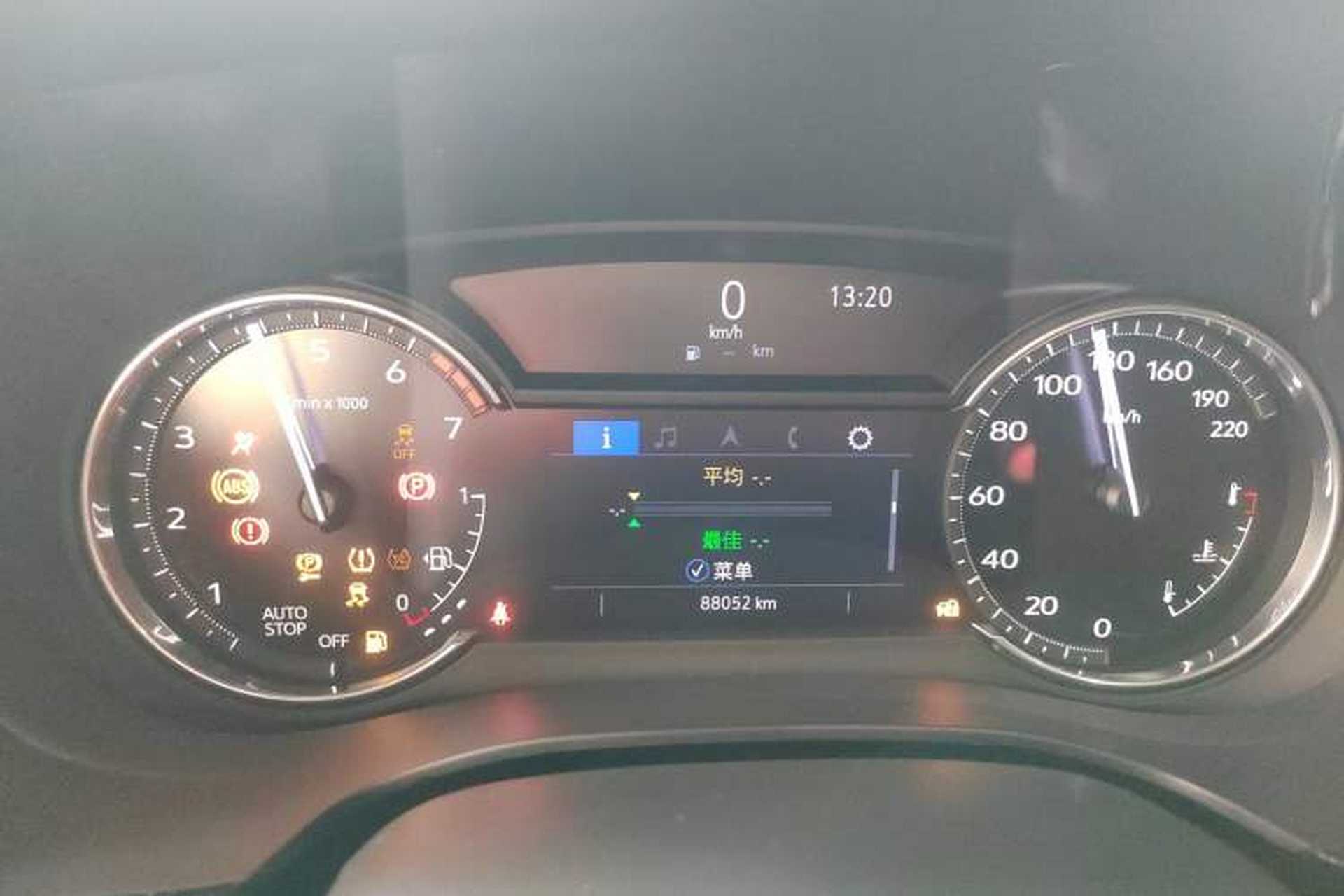 Used Cadillac XT5 2022 2.0T Two-Wheel Drive Luxury Version Instrument Cluster