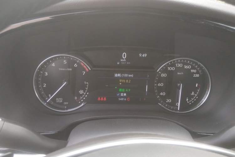 Used Cadillac XT5 2022 2.0T Two-Wheel Drive Luxury Version Instrument Cluster