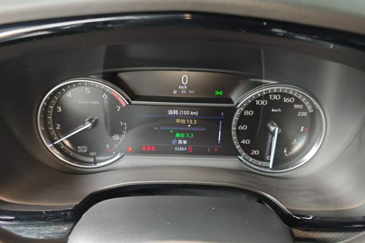 Used Cadillac XT5 2022 2.0T Two-Wheel Drive Luxury Version Instrument Cluster