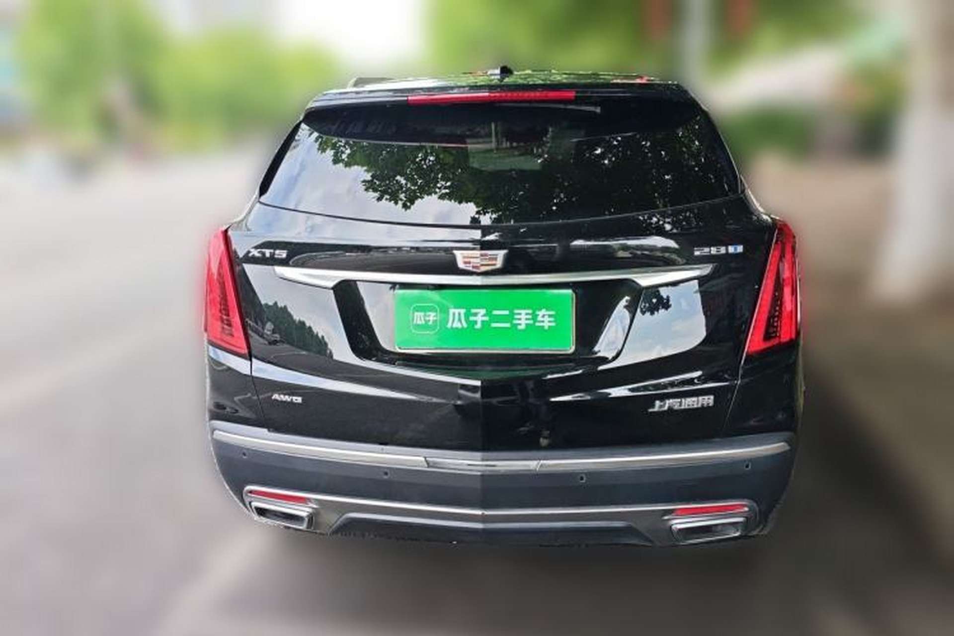 Used Cadillac XT5 2022 2.0T Four-Wheel Drive Luxury Version Rear