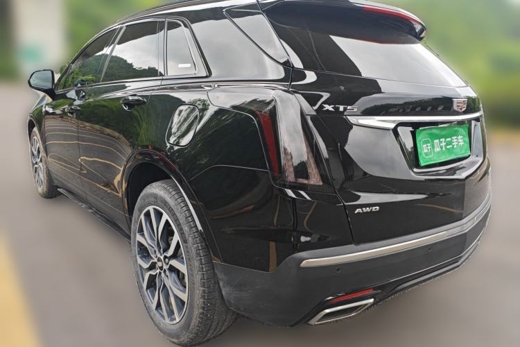 Used Cadillac XT5 2022 2.0T Four-Wheel Drive Luxury Version (Hummingbird Edition) Rear Left 45 Deg