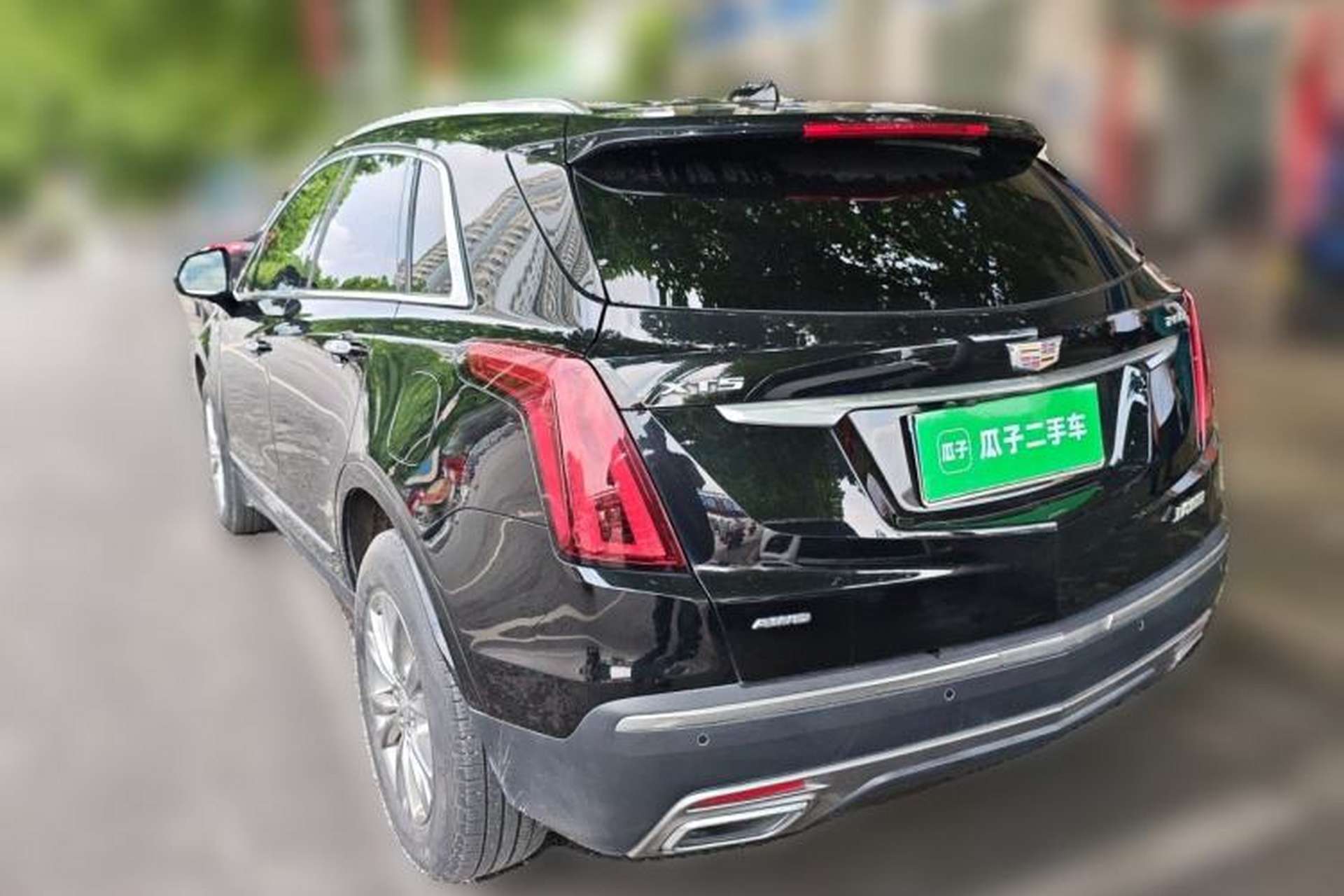 Used Cadillac XT5 2022 2.0T Four-Wheel Drive Luxury Version Rear Left 45 Deg