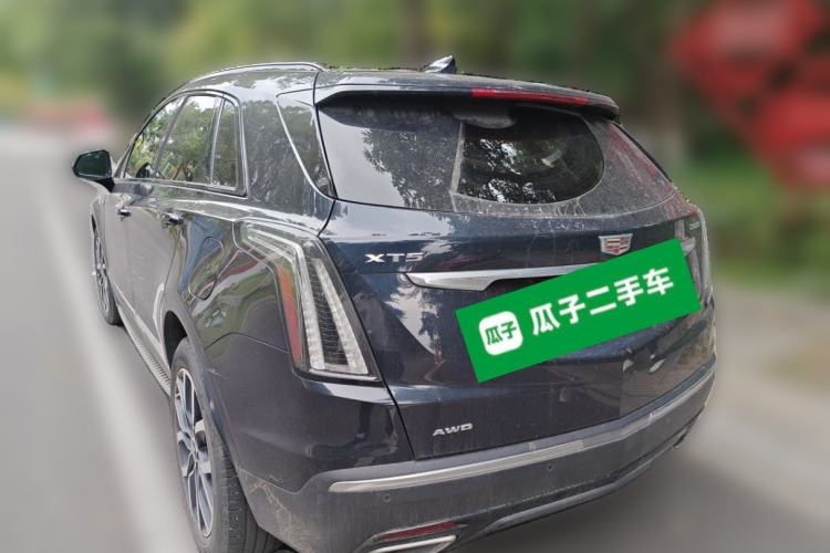 Used Cadillac XT5 2022 2.0T Four-Wheel Drive Luxury Version (Hummingbird Edition) Rear Left 45 Deg