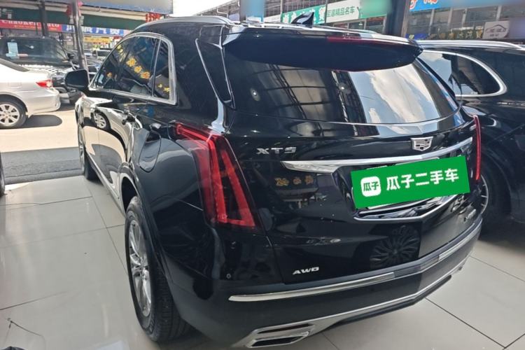 Used Cadillac XT5 2022 2.0T Four-Wheel Drive Luxury Version Rear Left 45 Deg