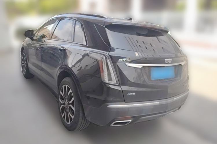 Used Cadillac XT5 2022 2.0T Four-Wheel Drive Platinum Edition Rear Left 45 Deg