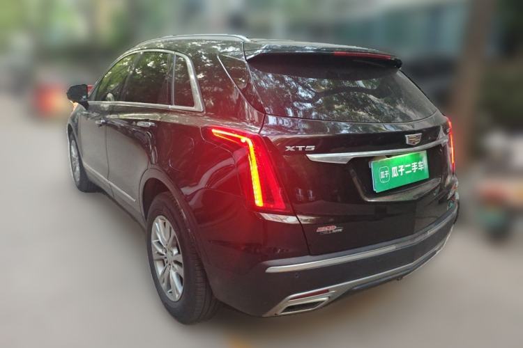 Used Cadillac XT5 2022 2.0T Two-Wheel Drive Luxury Version Rear Left 45 Deg