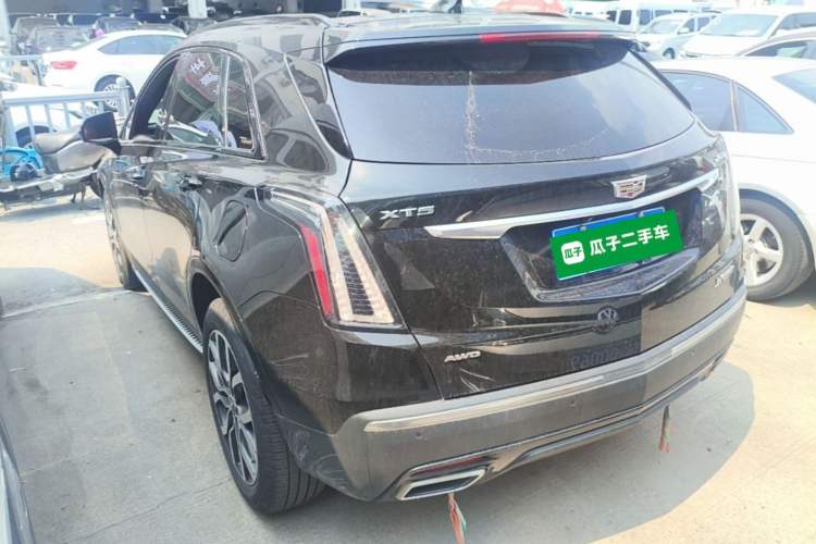 Used Cadillac XT5 2022 2.0T Four-Wheel Drive Luxury Version (Hummingbird Edition) Rear Left 45 Deg